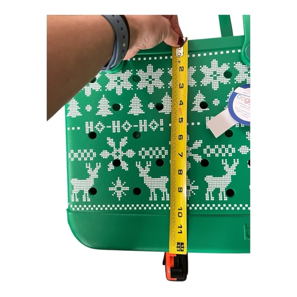 NWT Bogg Bag Ugly green sweater pattern - Picture 8 of 9